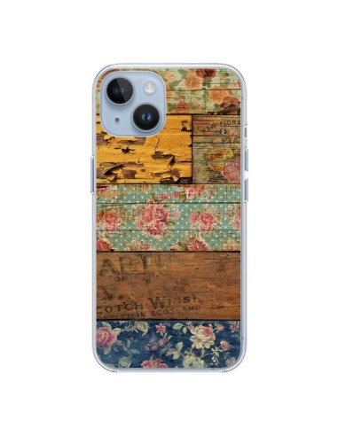 iPhone 14 case Barocco Style Wood - Maximilian San