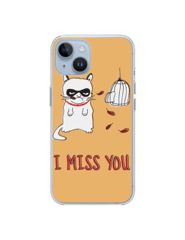 Coque iPhone 14 Chat I Miss You - Maximilian San