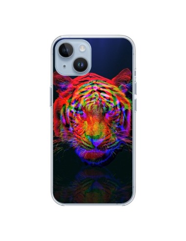 iPhone 14 case Tiger Beautiful Aberration - Maximilian San