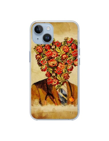 Coque iPhone 14 Docteur Love Fleurs - Maximilian San