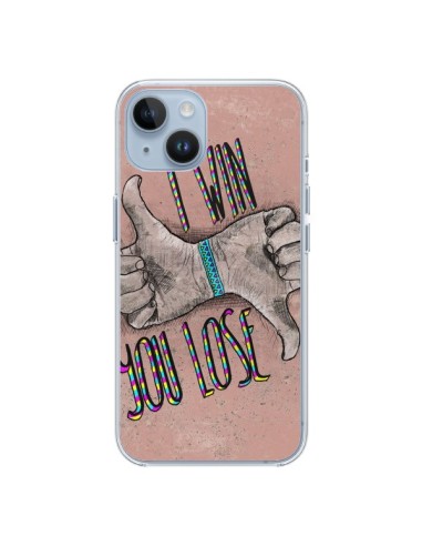 Coque iPhone 14 I win You lose - Maximilian San