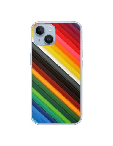 Coque iPhone 14 Arc en Ciel Rainbow - Maximilian San