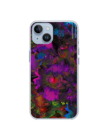 Coque iPhone 14 Fleurs Lysergic Lujan - Maximilian San