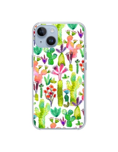 Coque iPhone 14 Cacti Garden - Ninola Design