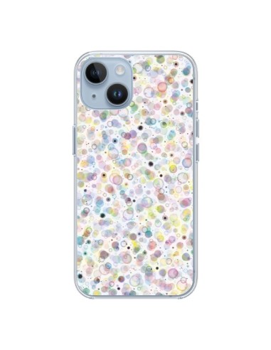 Coque iPhone 14 Cosmic Bubbles Multicolored - Ninola Design