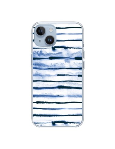 iPhone 14 case Electric Lines White - Ninola Design