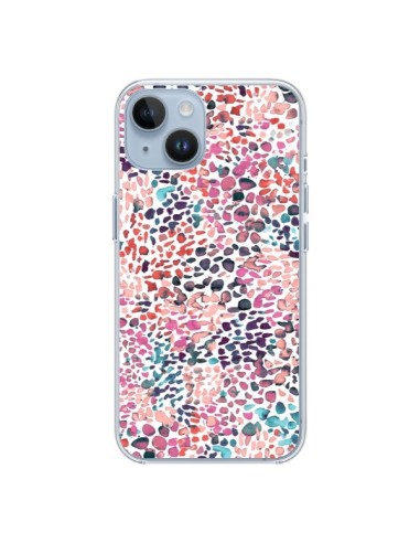 Coque iPhone 14 Soft Nautical Watercolor Lines - Ninola Design