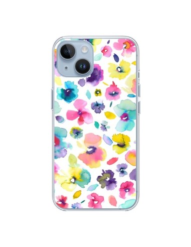 iPhone 14 case Flowers Colorful Painting - Ninola Design
