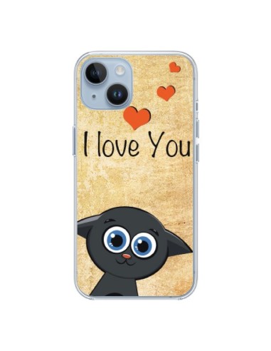 Coque iPhone 14 Cute Cat - Nico