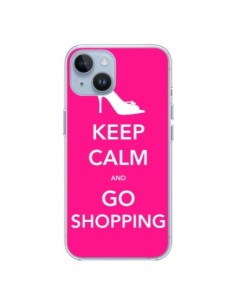Cover iPhone 14 Keep Calm and Go Shopping - Nico