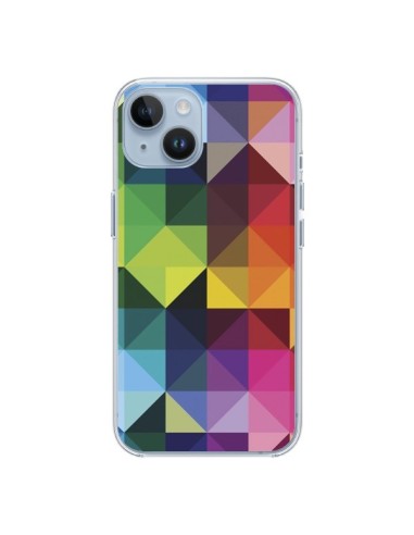 Coque iPhone 14 Polygone - Nico