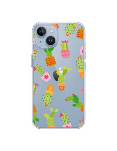 Coque iPhone 14 Cactus Méli Mélo Transparente - Nico