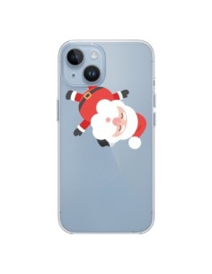 iPhone 14 case Santa Claus and his garland Clear - Nico