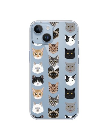 iPhone 14 case Cat Clear - Pet Friendly