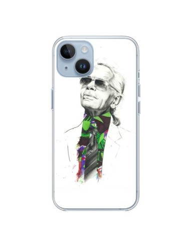 Cover iPhone 14 Karl Lagerfeld Fashion Designer Moda - Percy