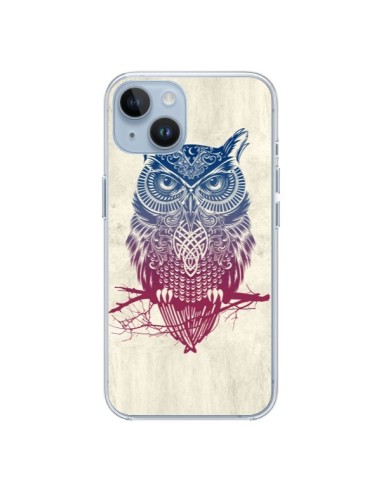 Coque iPhone 14 Chouette - Rachel Caldwell