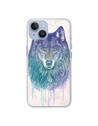 Coque iPhone 14 Loup - Rachel Caldwell