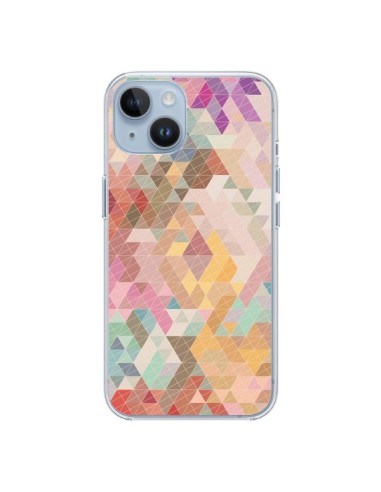 Coque iPhone 14 Azteque Pattern Triangles - Rachel Caldwell