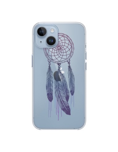 Coque iPhone 14 Attrape-rêves Transparente - Rachel Caldwell