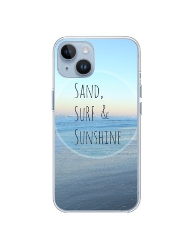 Coque iPhone 14 Sand, Surf and Sunshine - R Delean