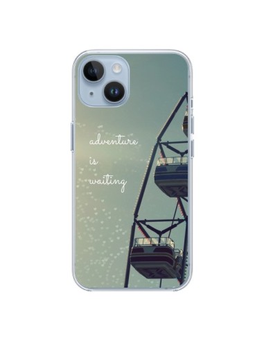 Coque iPhone 14 Adventure is waiting Fête Forraine - R Delean