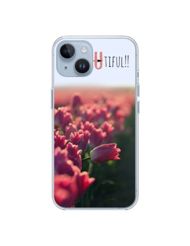 iPhone 14 case Be you Tiful Tulips - R Delean
