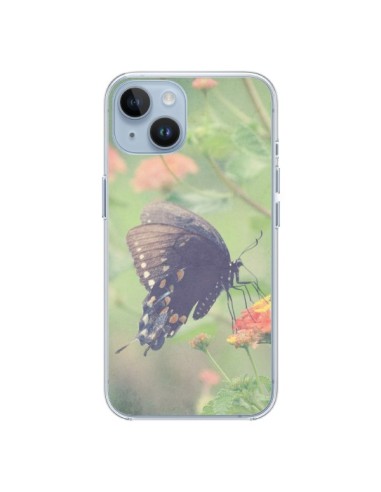 Coque iPhone 14 Papillon Butterfly - R Delean