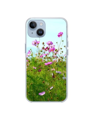 iPhone 14 case Field Flowers Pink - R Delean
