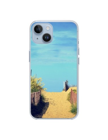 Cover iPhone 14 Mare Sabbia Spiaggia- R Delean