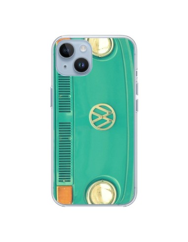 Coque iPhone 14 Groovy Van Hippie VW - R Delean