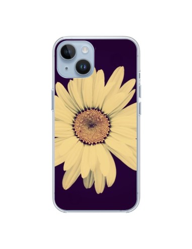 Coque iPhone 14 Marguerite Fleur Flower - R Delean