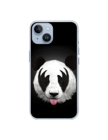 Coque iPhone 14 Kiss of a Panda - Robert Farkas