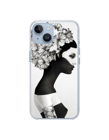 Coque iPhone 14 Marianna Fille Fleurs - Ruben Ireland et Jenny Liz Rome