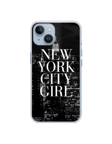 Coque iPhone 14 New York City Girl - Rex Lambo
