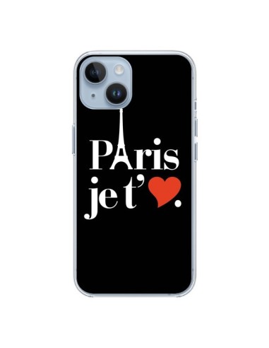 Coque iPhone 14 Paris je t'aime - Rex Lambo