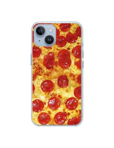 Coque iPhone 14 Pizza Pepperoni - Rex Lambo