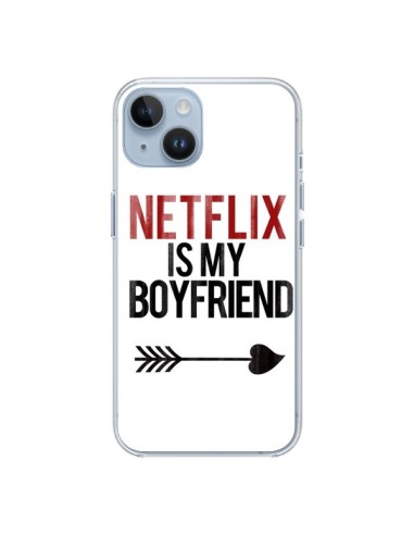 Coque iPhone 14 Netflix is my Boyfriend - Rex Lambo