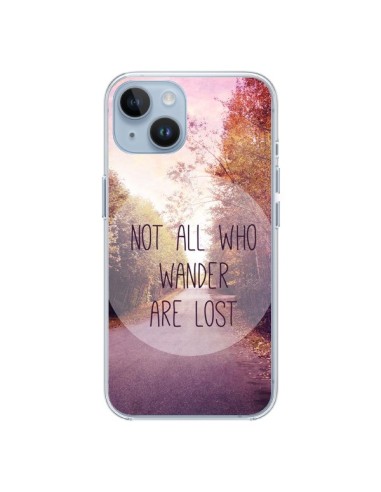 iPhone 14 case Not all who wander are lost - Sylvia Cook