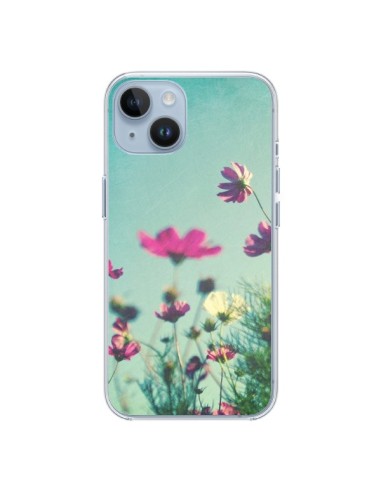 Coque iPhone 14 Fleurs Reach for the Sky - Sylvia Cook