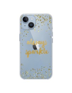 Cover iPhone 14 Always Sparkle Brilla sempre Trasparente...