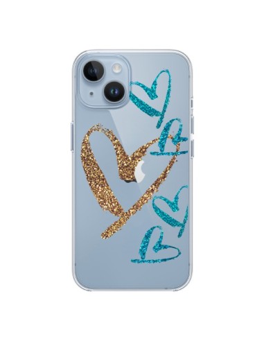 iPhone 14 case Heart Love Clear - Sylvia Cook