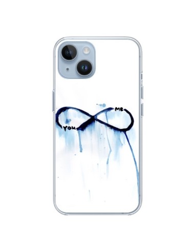 Coque iPhone 14 Forever You and Me Love - Sara Eshak