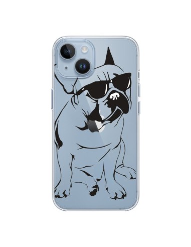 Coque iPhone 14 Chien Bulldog Dog Transparente - Yohan B.