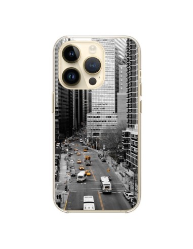 iPhone 14 Pro Case New York Black and White - Anaëlle François