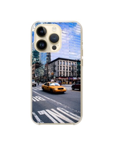 Coque iPhone 14 Pro New York Taxi - Anaëlle François