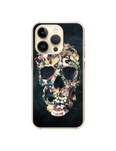 Coque iPhone 14 Pro Skull Vintage Tête de Mort - Ali Gulec
