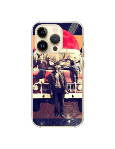 Coque iPhone 14 Pro Cerf Le Camion - Ali Gulec