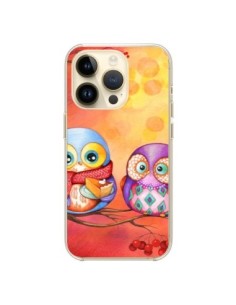Cover iPhone 14 Pro Gufo Albero  - Annya Kai