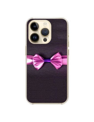 Coque iPhone 14 Pro Noeud Papillon Kitty Bow Tie - Asano Yamazaki