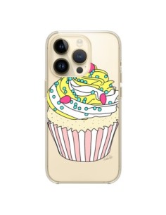Coque iPhone 14 Pro Cupcake Dessert Transparente - Asano...